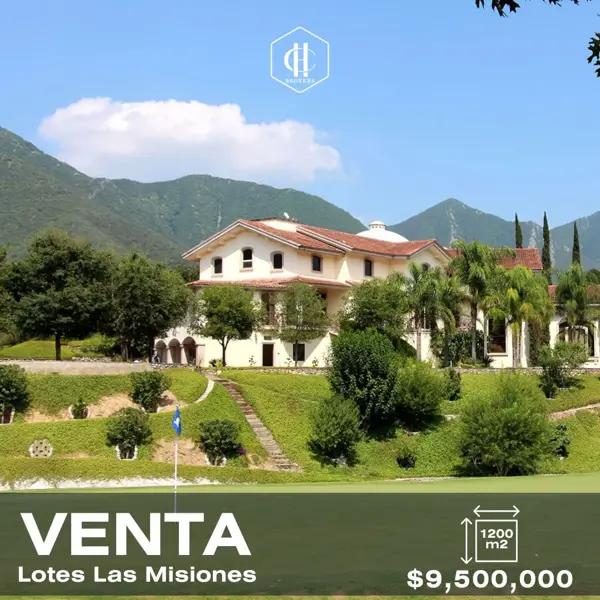 Terreno en venta en Las Misiones, Santiago, Nuevo León
