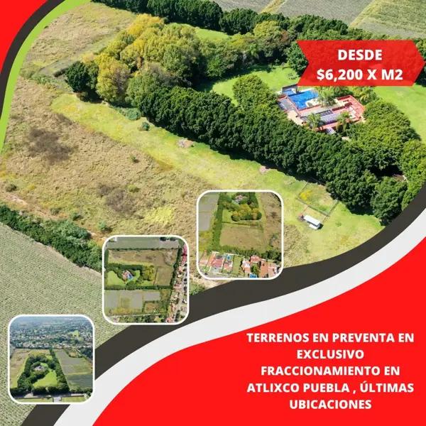 Terreno en venta en La Moraleda, Atlixco, Puebla Terreno en venta en La Moraleda, Atlixco, Puebla