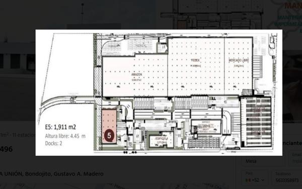 Bodega en renta en Bondojito, Gustavo A. Madero, Ciudad de México