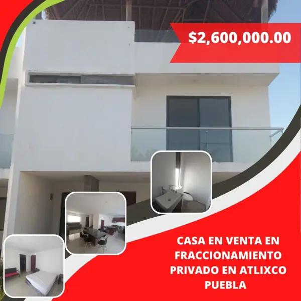 Casa en Venta en Ex Hacienda Tizayuca, Atlixco, Puebla