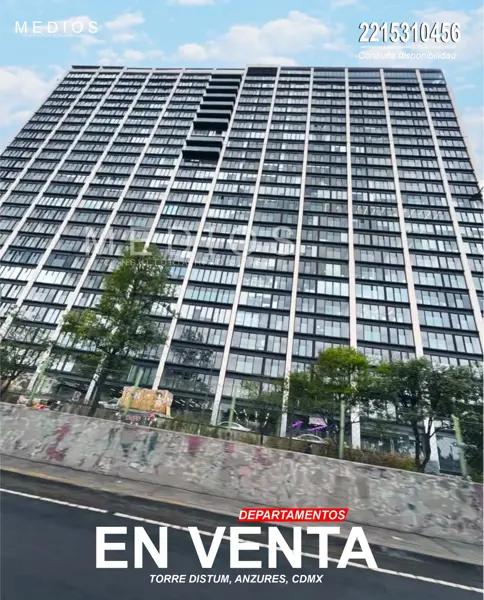 Departamento en Venta en Veronica Anzures, Miguel Hidalgo, Ciudad de México