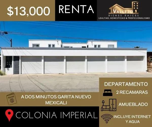 Casa en Renta en Imperial, Mexicali, Baja California