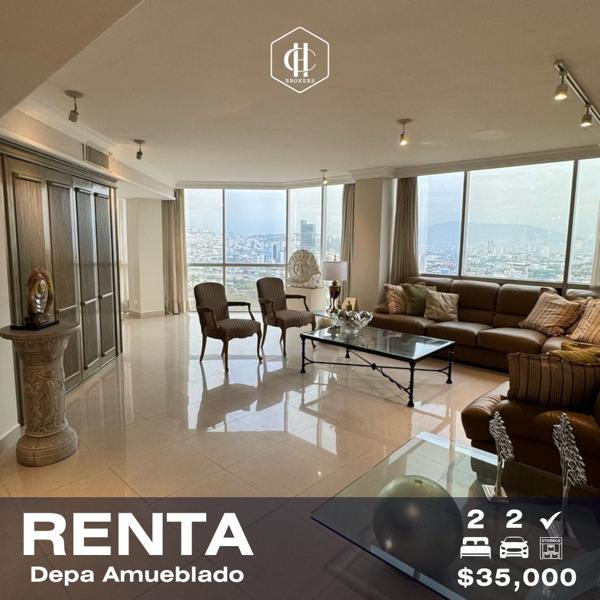 Departamento en Renta en Zona Fuentes del Valle, San Pedro Garza García, Nuevo León