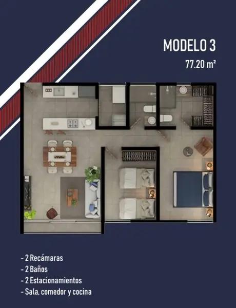 Departamento en Venta en Nueva Galicia Residencial, Tlajomulco de Zúñiga, Jalisco