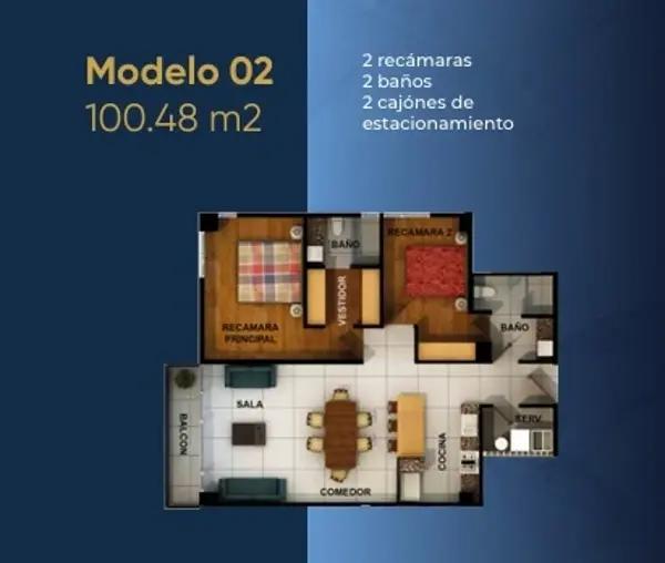 Departamento en Venta en Chapalita, Guadalajara, Jalisco