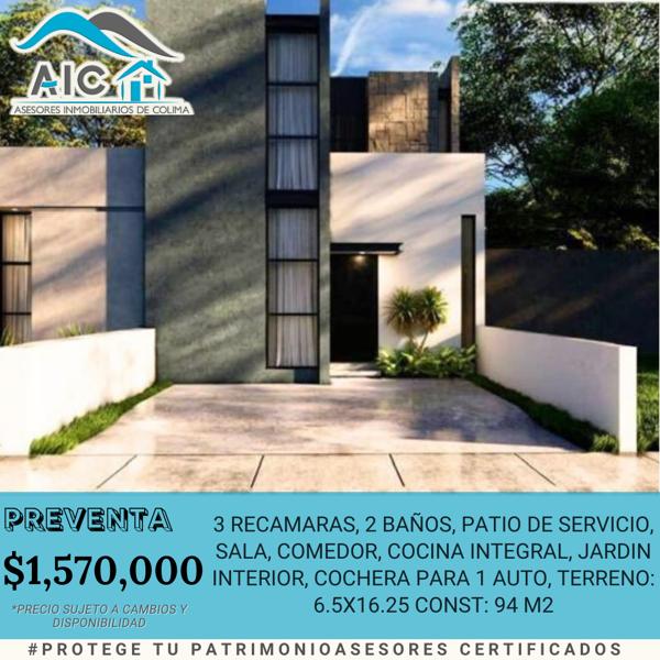 Casa en venta en Villas del Bosque, Colima, Colima