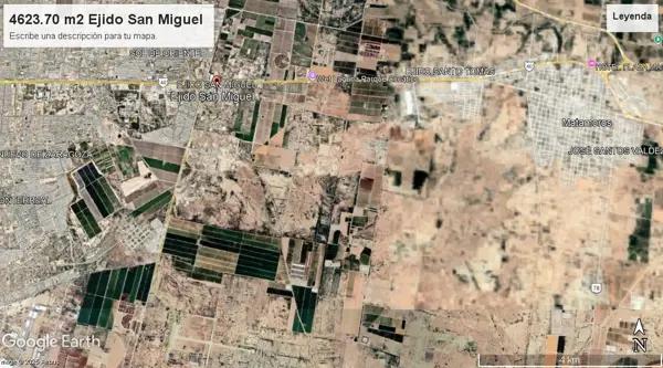 Terreno en Venta en Ejido San Miguel, Matamoros, Coahuila de Zaragoza