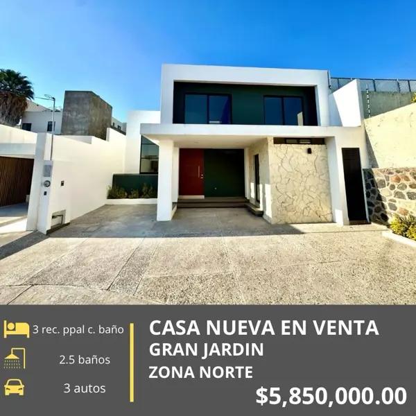 Casa en Venta en Gran Jardin, León, Guanajuato