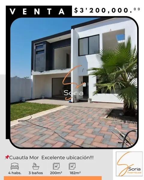 Casa en venta en Miguel Hidalgo, Cuautla, Morelos