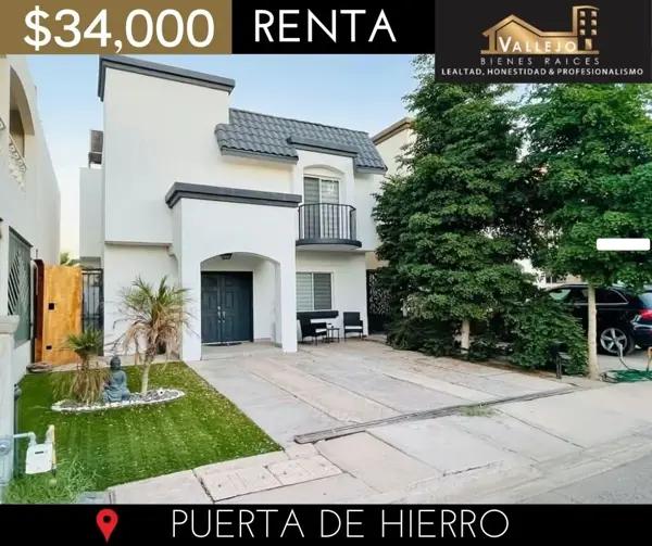 Casa en Renta en Puerta de Hierro, Mexicali, Baja California