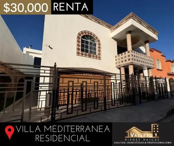 Casa en Renta en Villa Mediterránea, Mexicali, Baja California