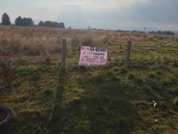 SE VENDE TERRENO CON EXCELENTE UBICACION Y GRAN FRENTE CERCA ZONA INDUSTRIAL SANTIAGO TIANGUISTENCO
