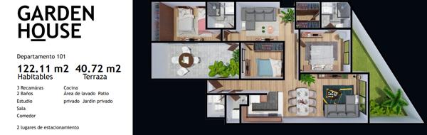 Departamento en Venta en Condesa, Cuauhtémoc, Ciudad de México