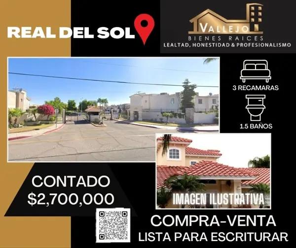 Casa en Remate en Real del Sol, Mexicali, Baja California