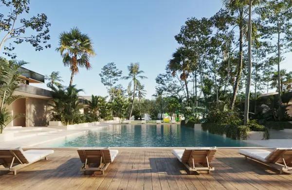Terreno uso habitacional con amenidades, en venta, Centro Maya, Playa del Carmen