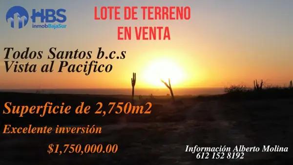 Terreno en Venta en Todos Santos, La Paz, Baja California Sur - Ideal para Desarrollo Residencial