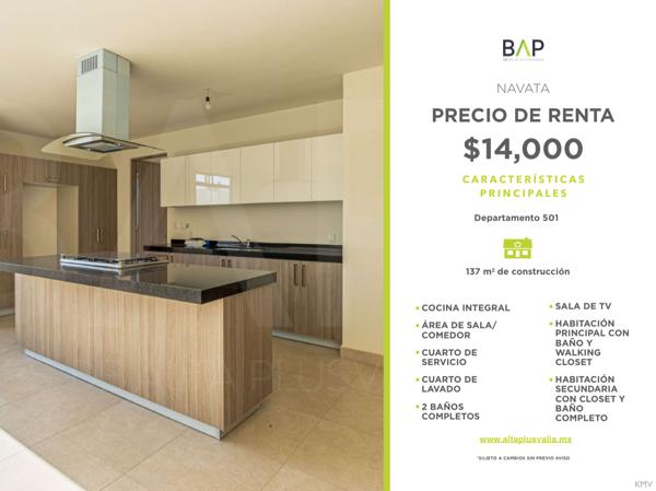 Departamento en Renta con Amenidades en La Querencia, León