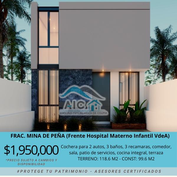 Casa en Venta en Jardines del Llano, Villa de Álvarez, Colima
