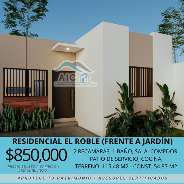 Casa en Venta en Residencial Los Robles, Villa de Álvarez, Colima