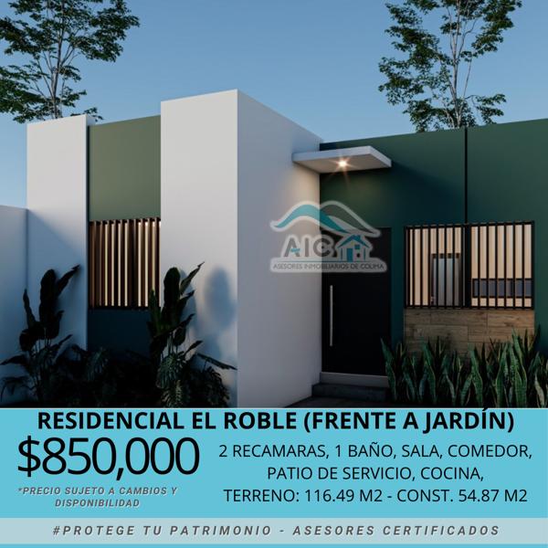 Casa en Venta en Residencial Los Robles, Villa de Álvarez, Colima