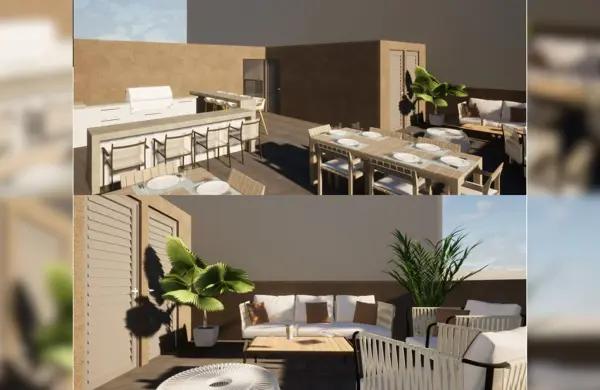Condo con roof garden común, en venta, Juárez, CDMX