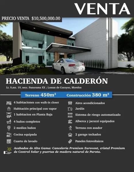 Casa en venta en Lomas de Cocoyoc, Atlatlahucan, Morelos