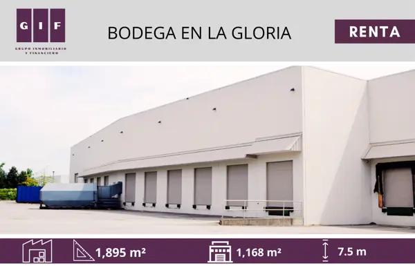 BODEGA EN RENTA EN LA GLORIA | TIJUANA, B.C. | 1,895 M2
