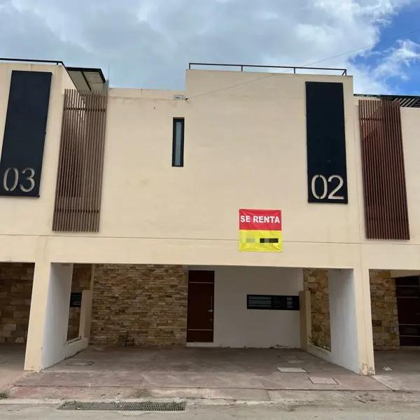 | Hermoso townhouse amueblado, en renta. |