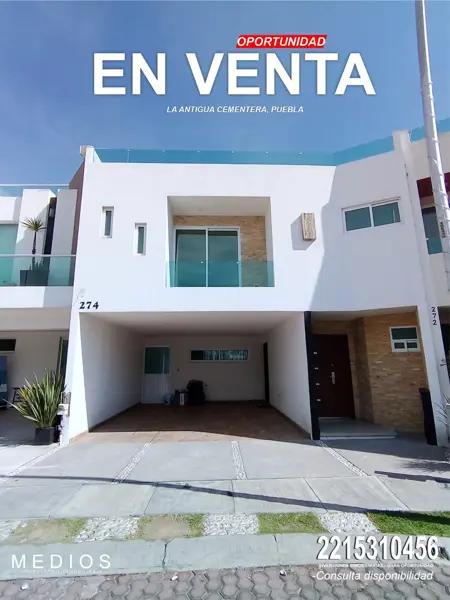 CASAS DE OPORTUNIDAD EN LA ANTIGUA CEMENTERA PUEBLA, NEGOCIABLE