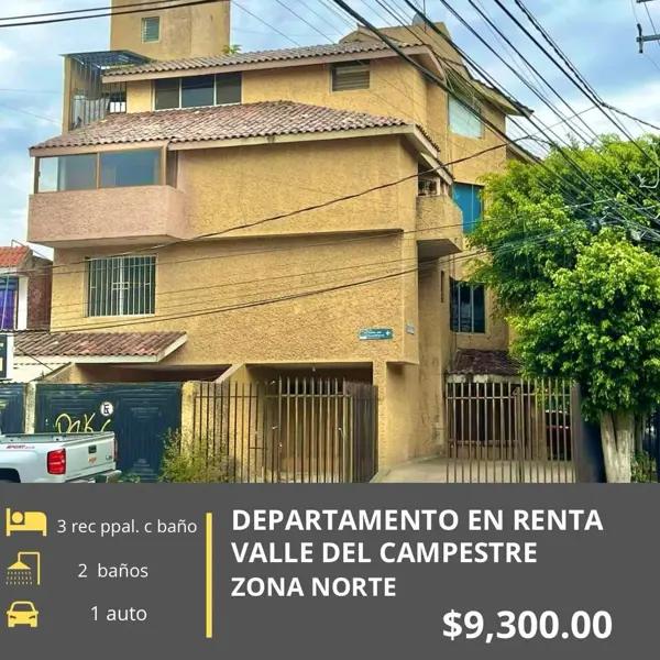 Departamento en renta en Valle del Campestre, León, Guanajuato