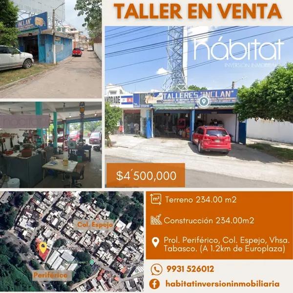 Local en venta en El Espejo 1, Centro, Tabasco