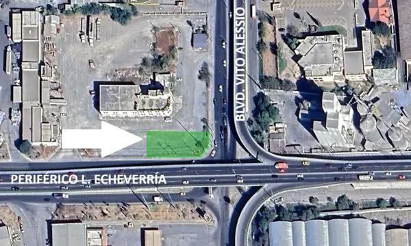 Terreno comercial  en renta, en esquina de blvd. Vito Alessio 900 mts