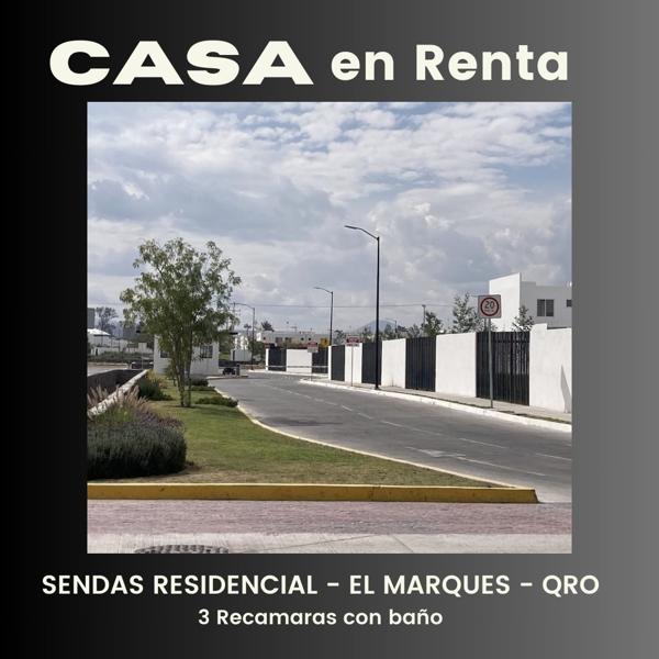 RENTA DE CASA NUEVA 3 RECAMARAS 3 BAÑOS COMPLETOS QUERETARO