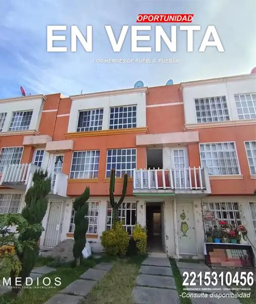 CASAS DE OPORTUNIDAD EN LOS HEROES DE PUEBLA, PRECIO NEGOCIABLE, SOLO CONTADO