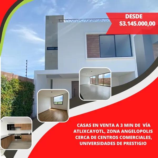 Casa en venta en San Bernardino Tlaxcalancingo, San Andrés Cholula, Puebla