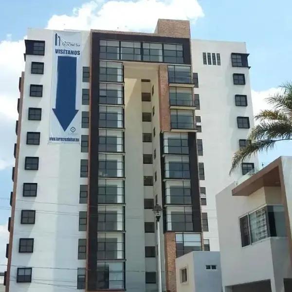 Apartamento en Venta con Balcón y Jardín en Puebla, Centro Cruz del Sur