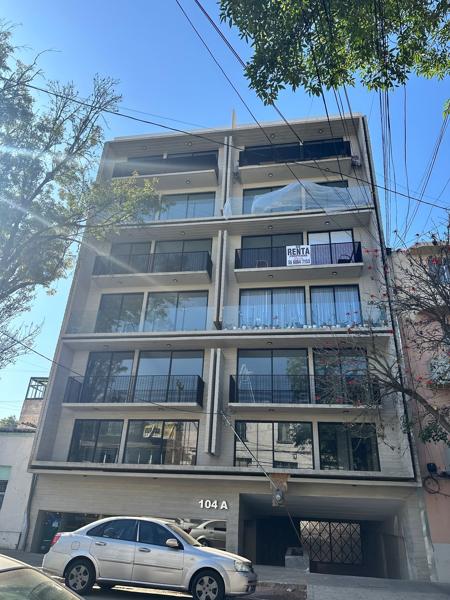 Departamento a estrenar , en Col  Roma Sur excelente ubicación.