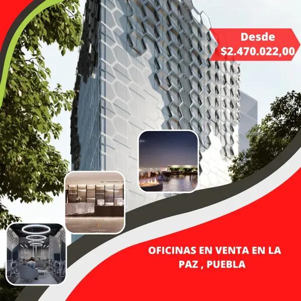 Oficina en venta en La Paz, Puebla, Puebla