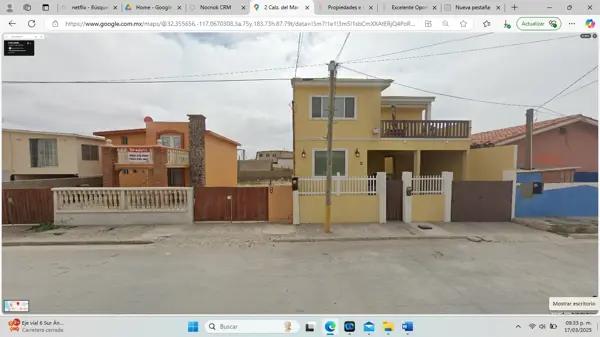 VENTA DE CASA EN BAJACALIFORNIA  CALZADA DEL MAR PLAYAS DE ROSARITO