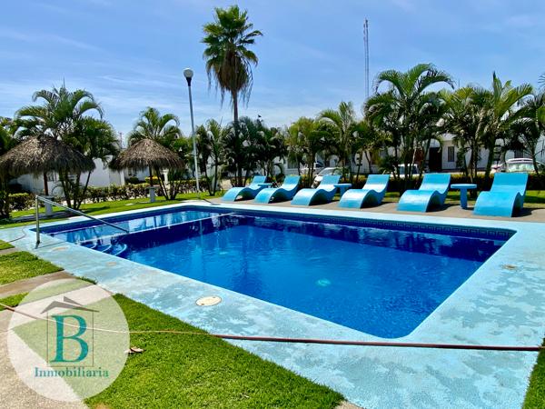 Casa en Condominio en Bahía de Banderas con Alberca y Seguridad, En Venta