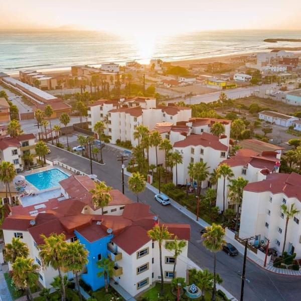 Departamento en venta en Lienzo Charro, Playas de Rosarito - Residencial moderno con amenidades