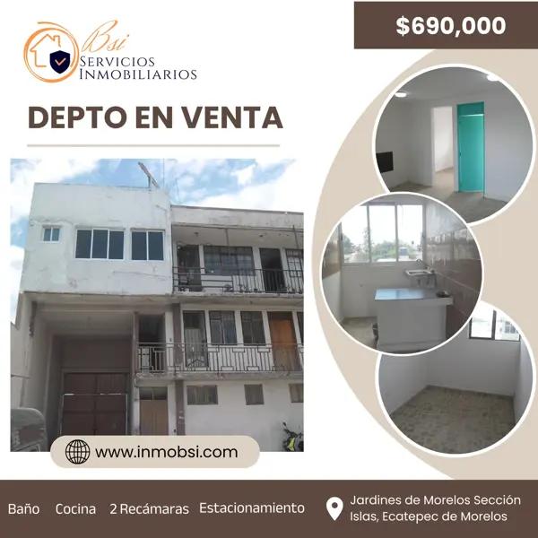 DPTO JARDINES DE MORELOS, SECCIÓN ISLAS, ECATEPEC DE MORELOS