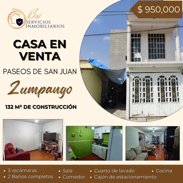 CASA PASEOS DE SAN JUAN, ZUMPANGO