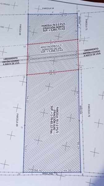 Parcela en Ejido Punta de Antón Lizardo, Alvarado Veracruz