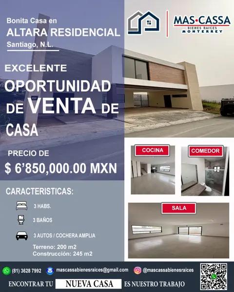 Excelente Oportunidad CASA ALTARES