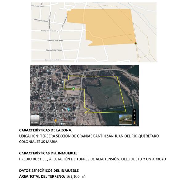 PARCELA EN VENTA SAN JUAN DEL RÍO QUERÉTARO