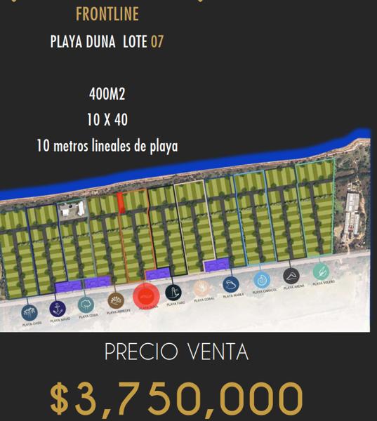 | Terrenos residenciales con vista al mar, en venta. |