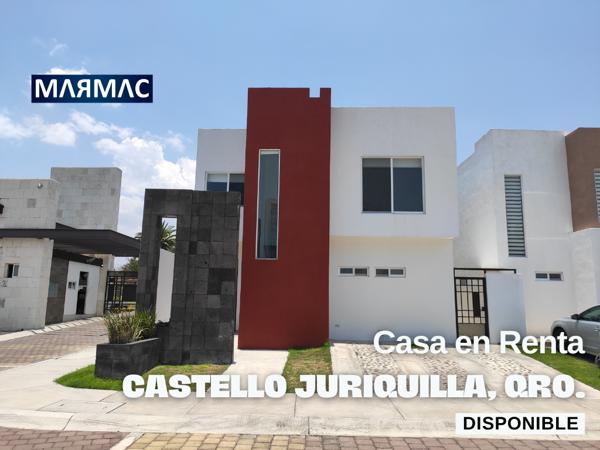 Casa en Renta | Residencial Castello, Juriquilla Santa Fe | Querétaro, Querétaro