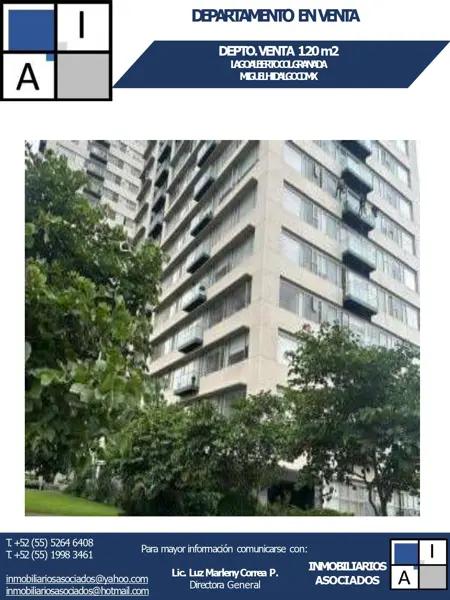 VENTA DEPATAMENTO EN PARQUES POLANCO