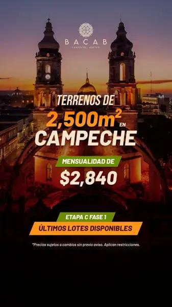 OPOTUNIDAD UNICA DE INVERSIÓN!!! LOTES DE TERRENO 2500 METROS DESDE $2900 MENSUALES